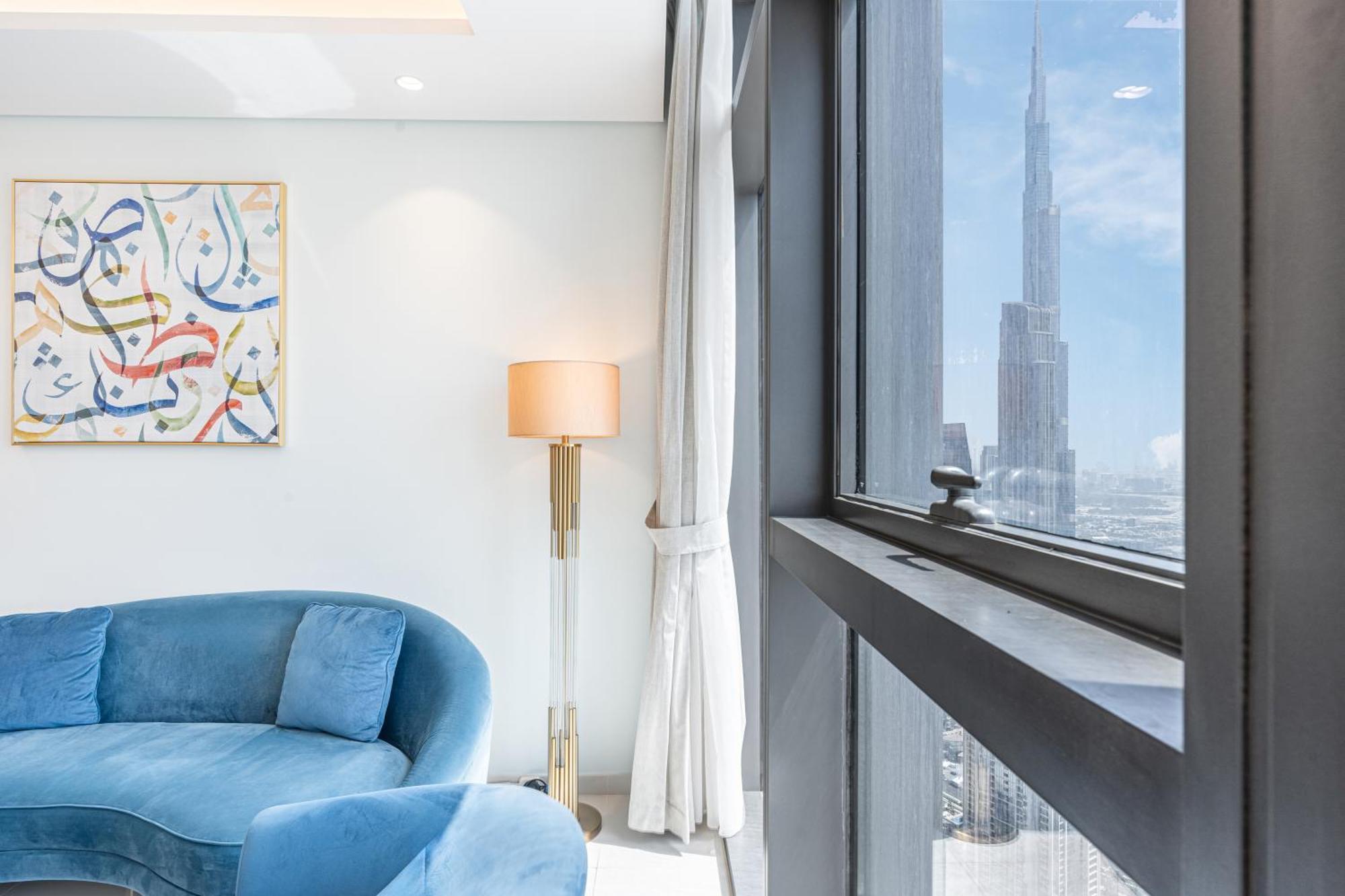 Stunning 62nd Floor With Burj View * Dubai