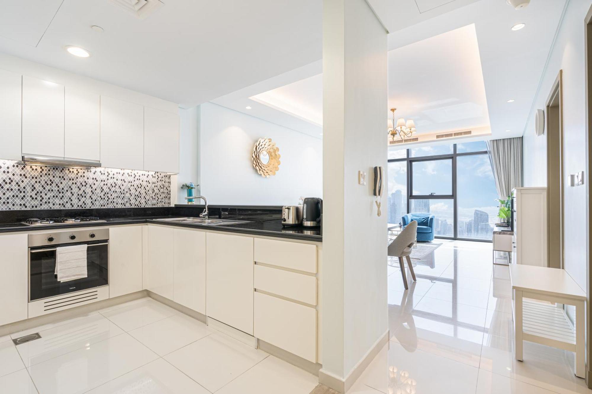 Stunning 62nd Floor With Burj View Apartment Dubai